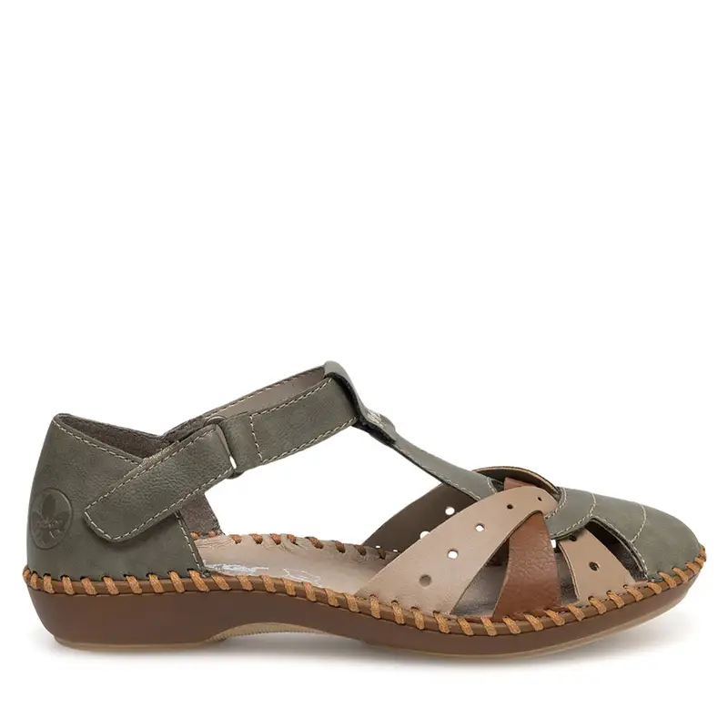 Sandali Rieker M1655-54 Verde