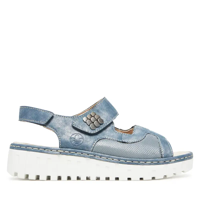 Sandali Rieker V1389-12 Blu