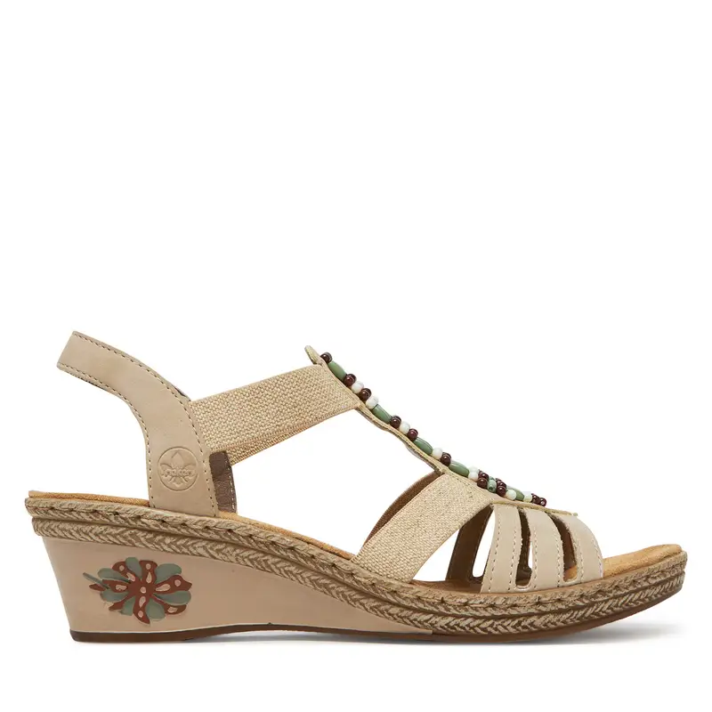 Sandali Rieker V2451-62 Beige
