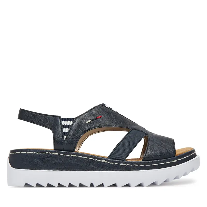 Sandali Rieker V44Y5-14 Blu scuro