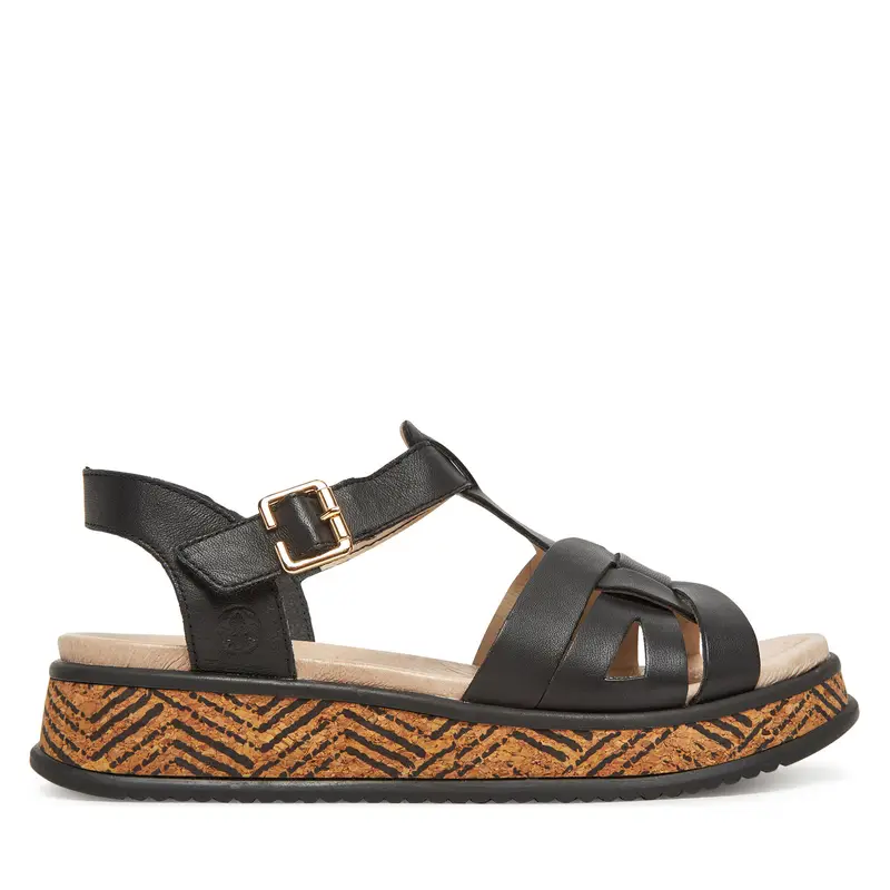 Sandali Rieker W0853-00 Nero