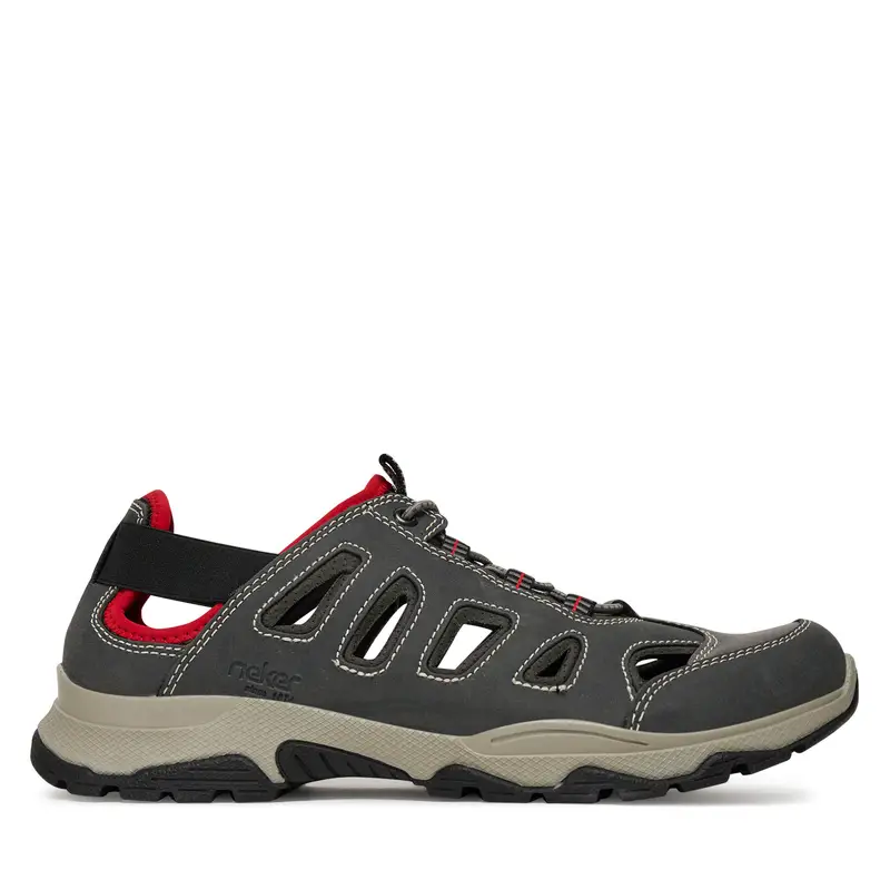 Scarpe basse Rieker B8366-Grigio