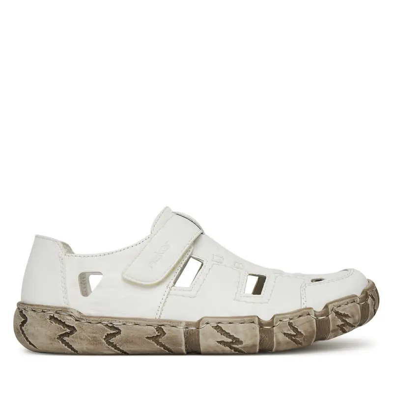 Scarpe basse Rieker L0362-80 Bianco