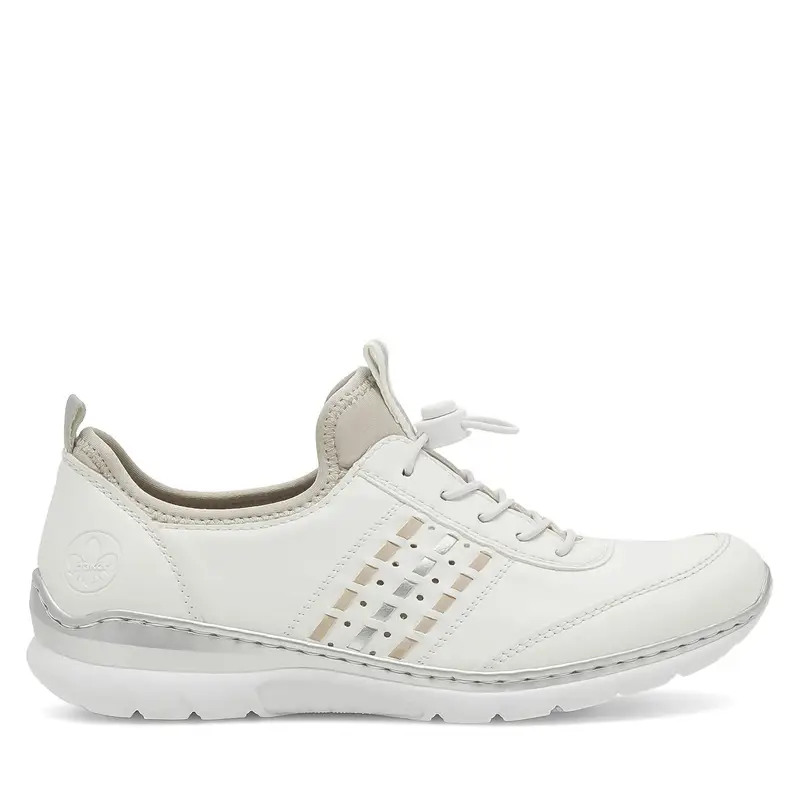 Scarpe basse Rieker L3259-80 Bianco
