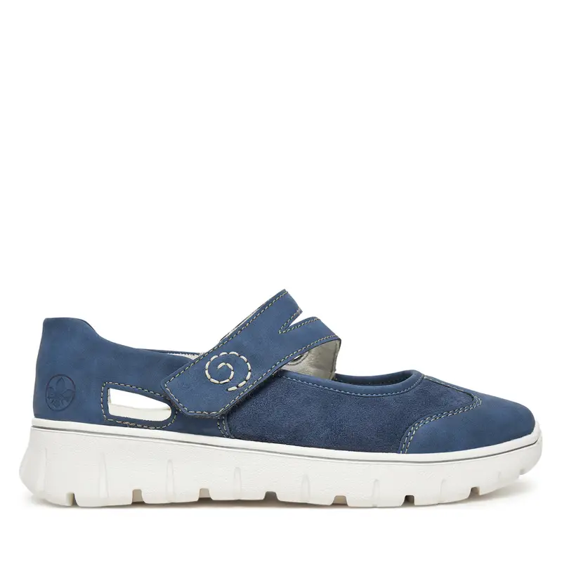 Scarpe basse Rieker N1350-14 Blu scuro