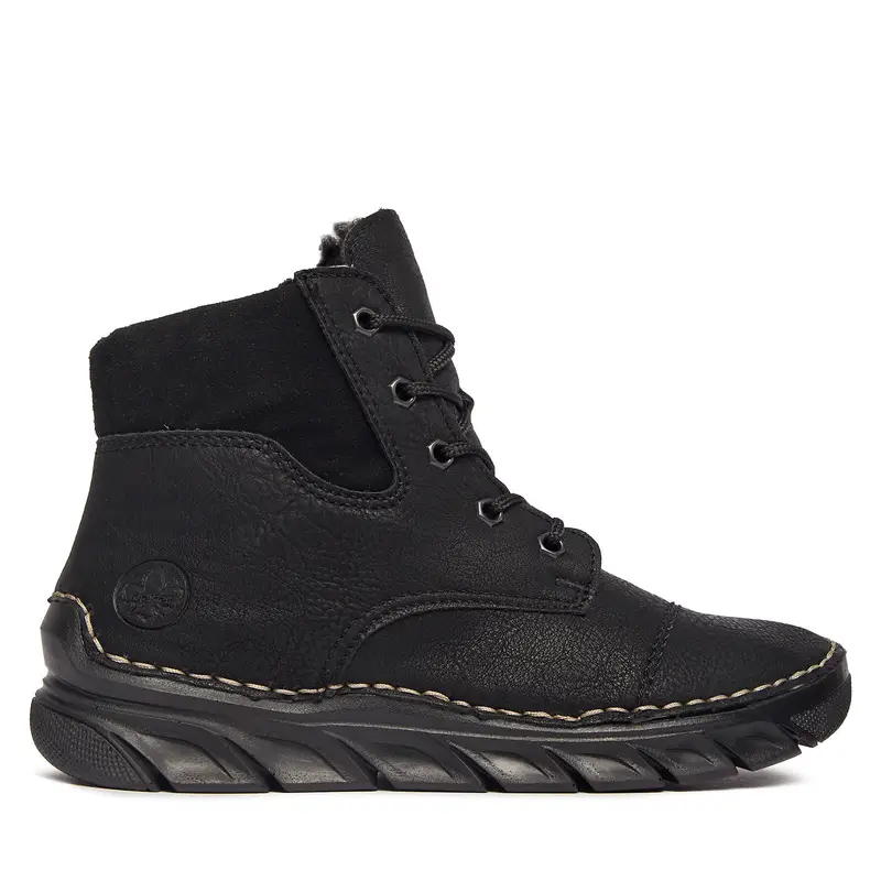 Stivaletti Rieker 55000-00 Nero