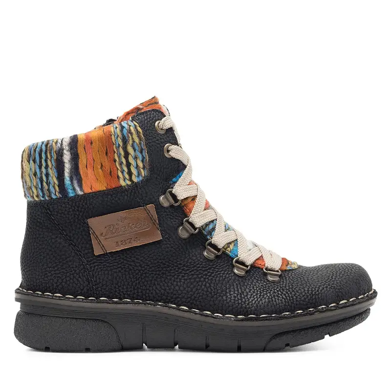 Stivaletti Rieker 73343-00 Nero