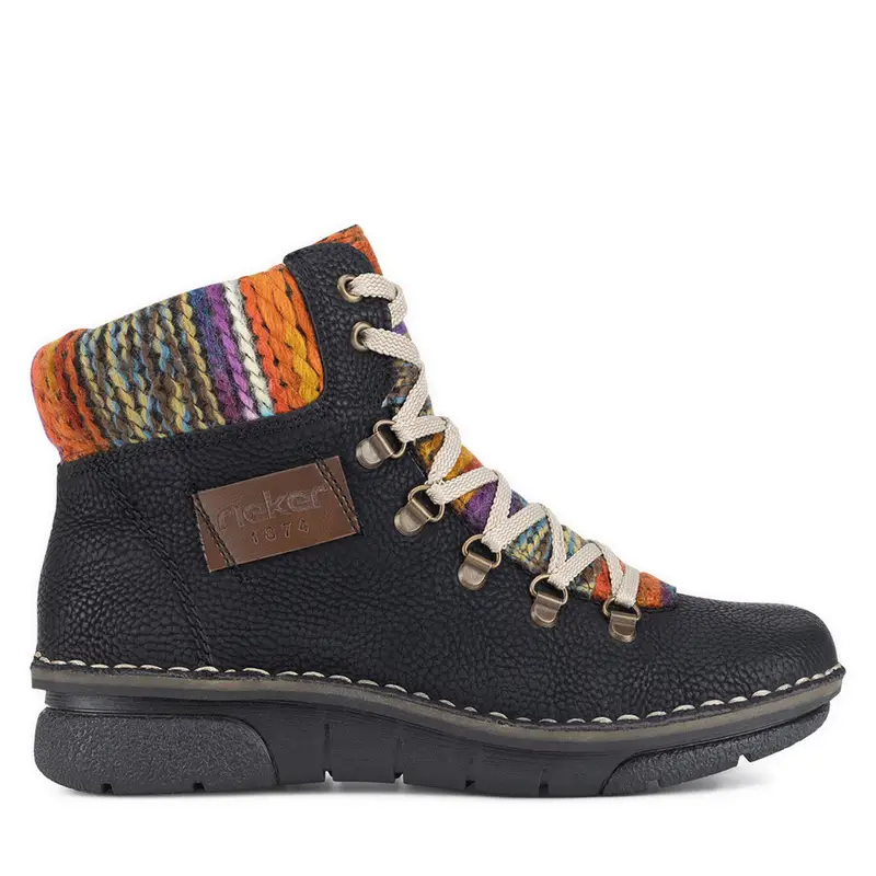 Stivaletti Rieker 73343-00 Nero