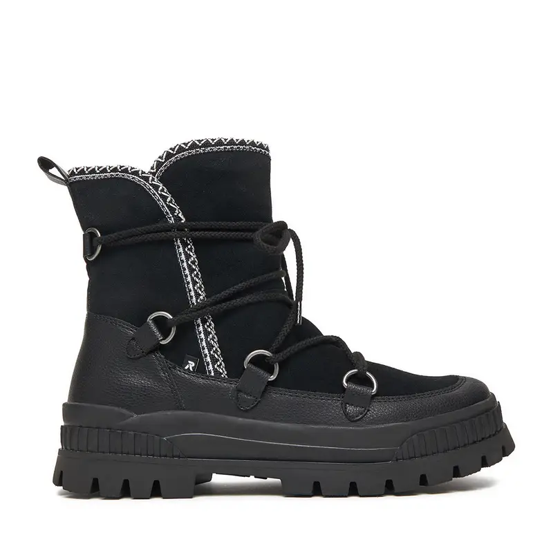 Stivaletti Rieker CEO-W2175-00 Nero
