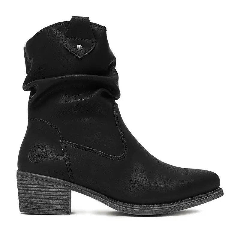 Stivali texani Rieker CEO-73170-00 Nero