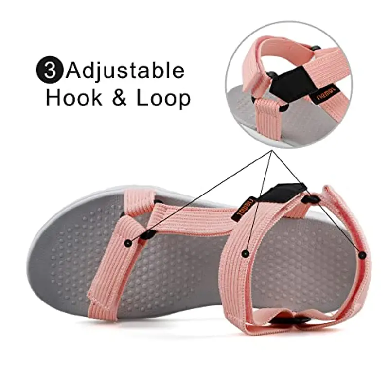 Riemot Scarpe da passeggio Donna Rosa 1905679 miniatura 2