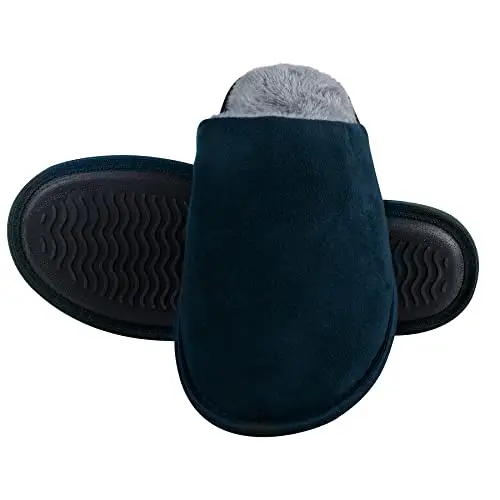 Riemot Pantofole Uomo Blu 3129405 miniatura 2