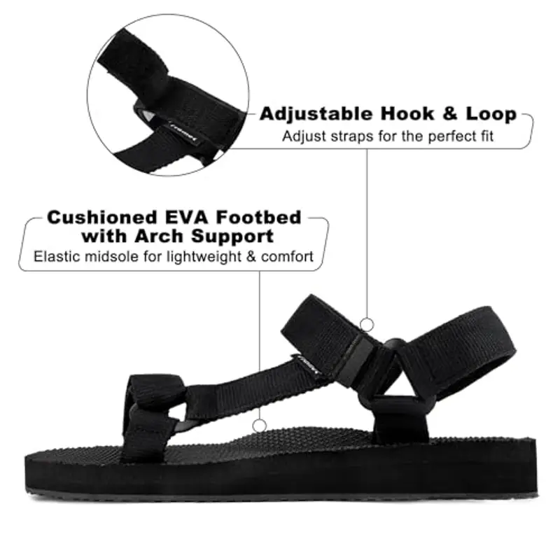 riemot Sandali Sportivi Donna Estivi Sandali da Trekking Leggere Comode Antiscivolo Scarpe per All'aperto Escursionismo miniatura 2