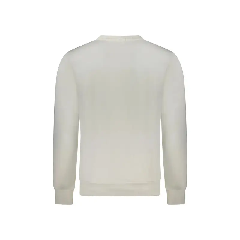 Rifle Felpa Maniche Lunghe Uomo Bianca con Logo miniatura 2