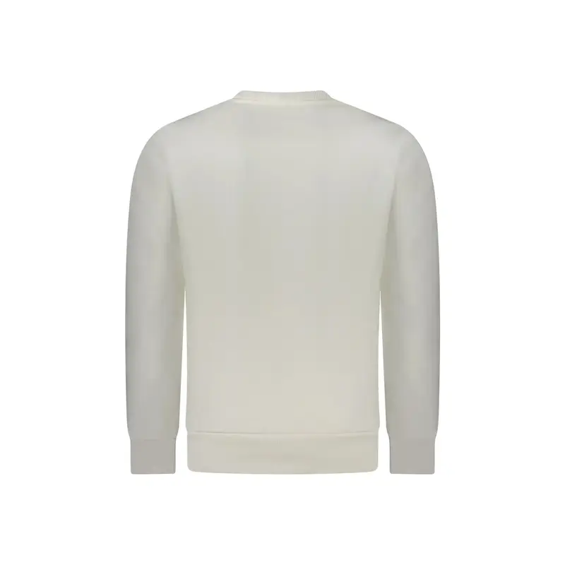 Rifle Felpa Maniche Lunghe Uomo Bianca con Stampa Logo miniatura 2