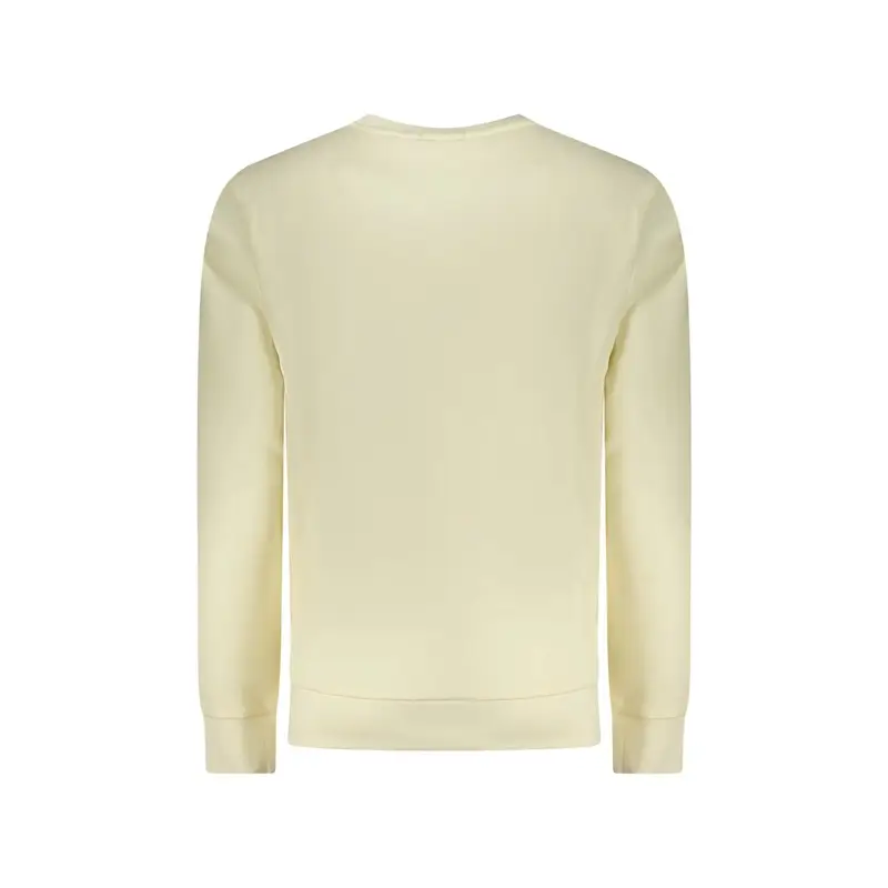 Felpa Maniche Lunghe Uomo Bianca Stampa Logo Bianco miniatura 2