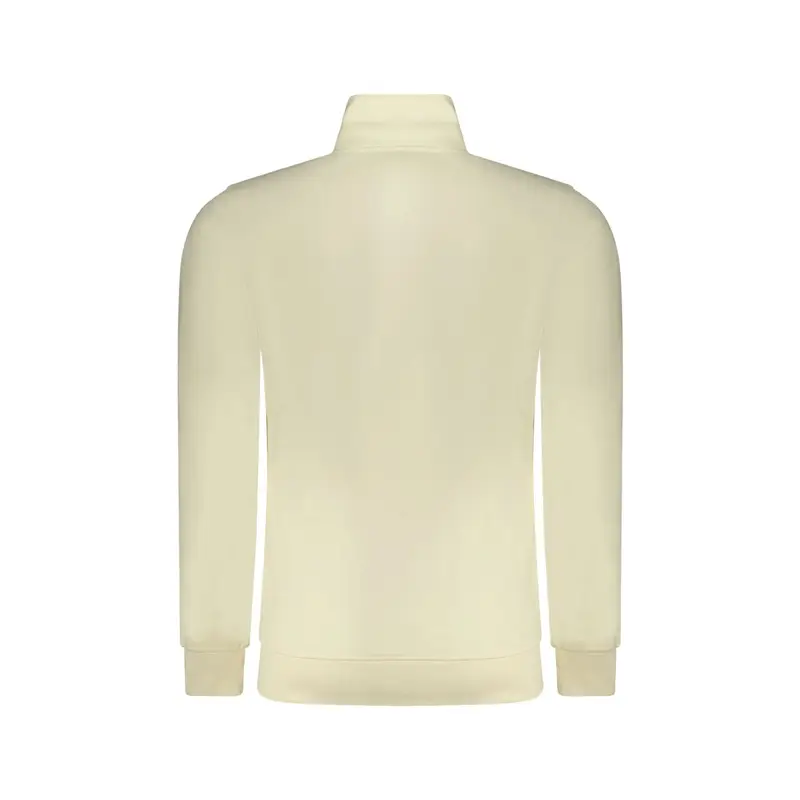 Felpa Maniche Lunghe Uomo Bianca Zip Bianco miniatura 2