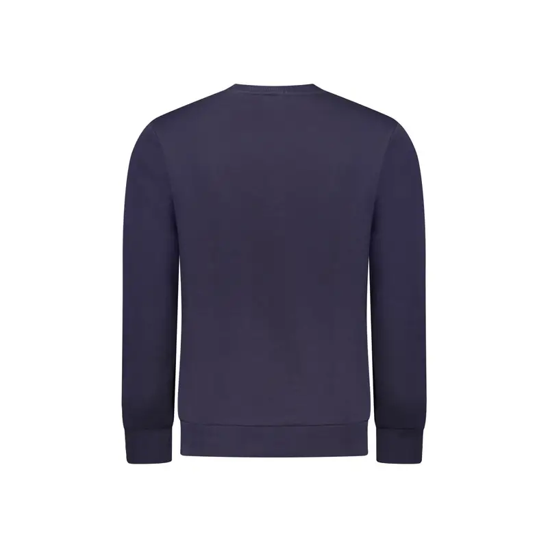 Rifle Maglia Uomo Blu con Logo miniatura 2