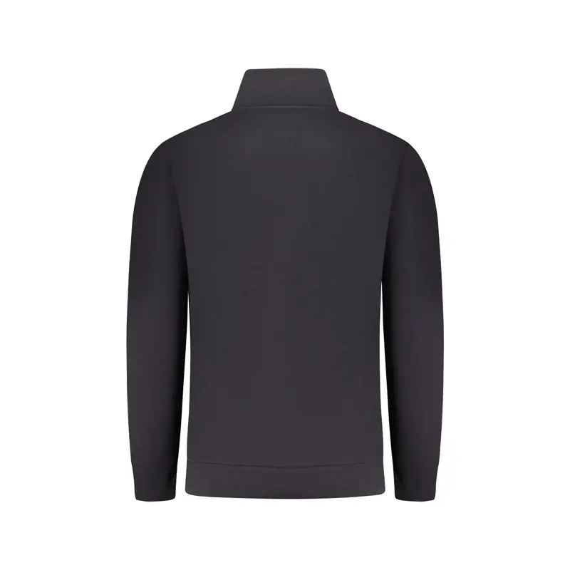 Felpa Maniche Lunghe Uomo Blu Stampa in Rilievo miniatura 2