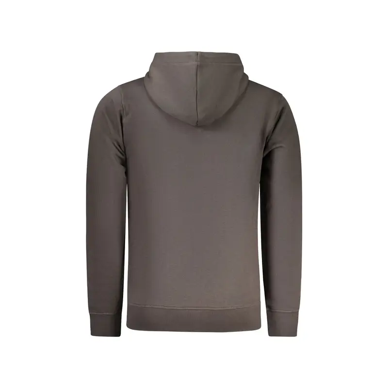 Felpa Maniche Lunghe Uomo Grigia Stampa in Rilievo Grigio miniatura 2