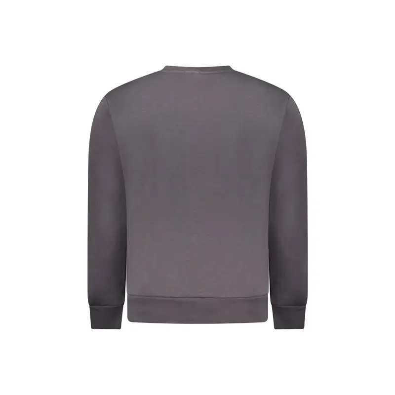 Rifle Felpa Uomo Grigia con Stampa Logo miniatura 2