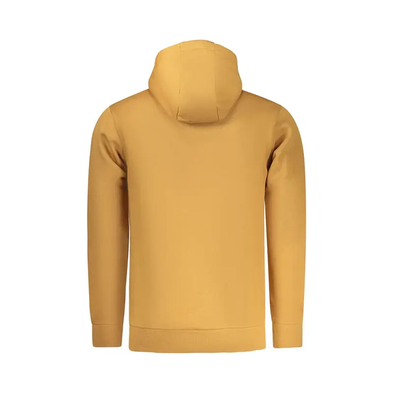 Felpa Maniche Lunghe Uomo Marrone Stampa in Rilievo miniatura 2