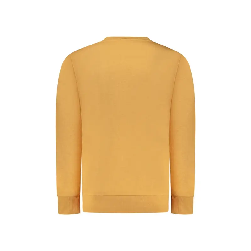 Felpa Maniche Lunghe Uomo Marrone Stampa miniatura 2