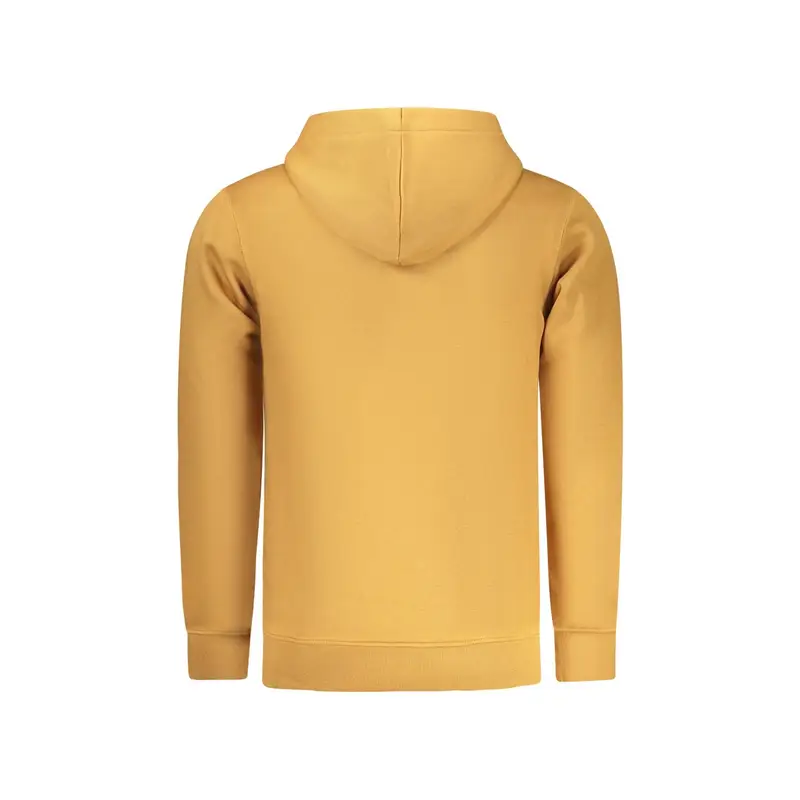 Felpa Maniche Lunghe Uomo Marrone Zip miniatura 2