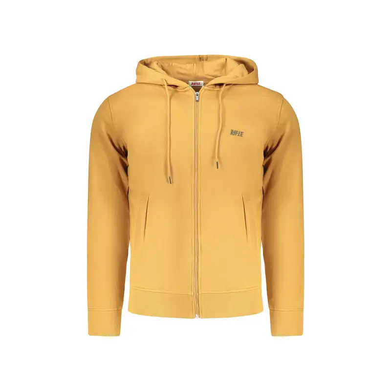 Felpa Maniche Lunghe Uomo Marrone Zip