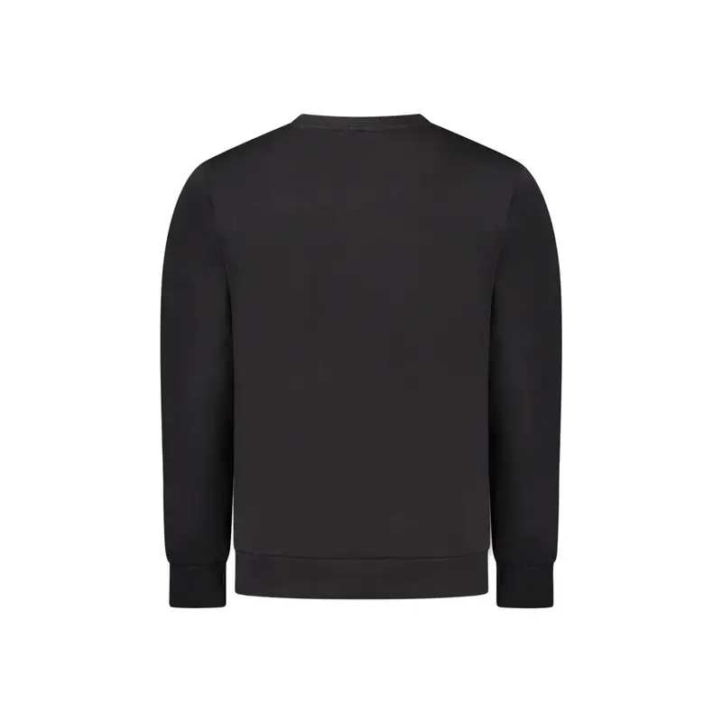 Rifle Felpa Uomo Nera con Logo miniatura 2