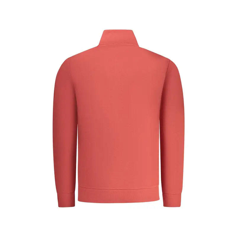 Felpa Maniche Lunghe Uomo Rossa Stampa in Rilievo Rosso miniatura 2