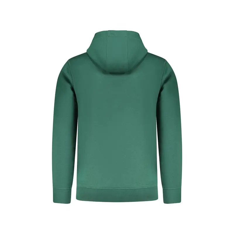 Felpa Maniche Lunghe Uomo Verde Stampa in Rilievo miniatura 2