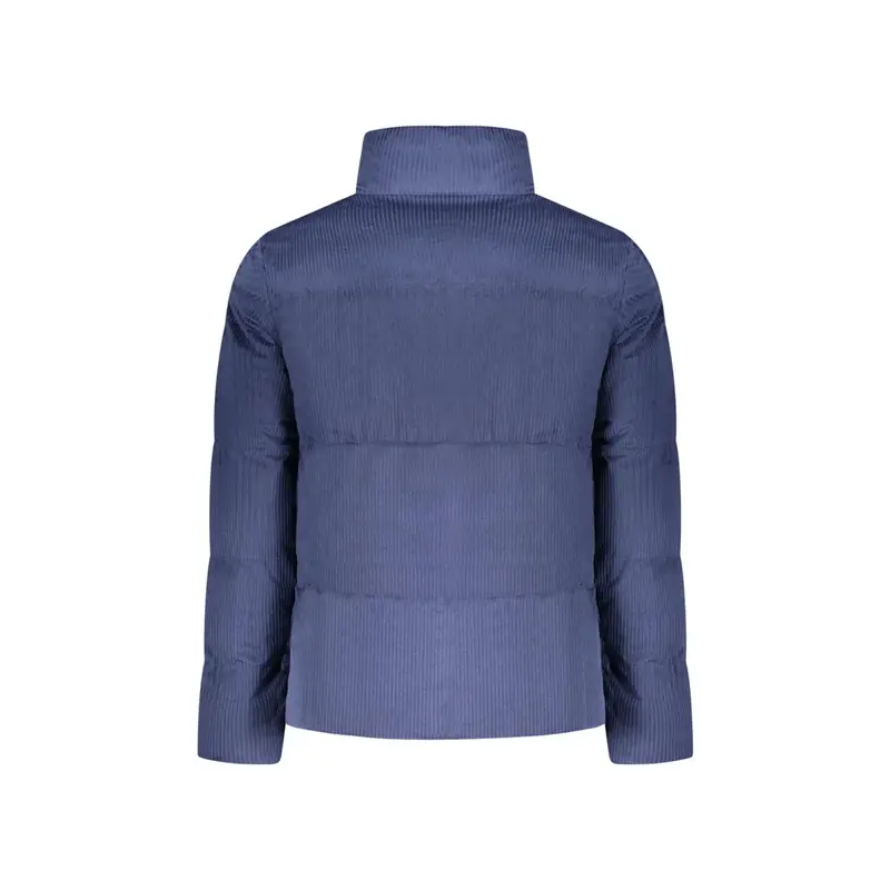 Giubbotto Maniche Lunghe Uomo Blu con Zip miniatura 2