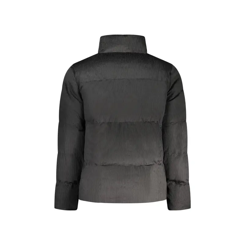 Giubbotto Maniche Lunghe Uomo Nero con Zip miniatura 2