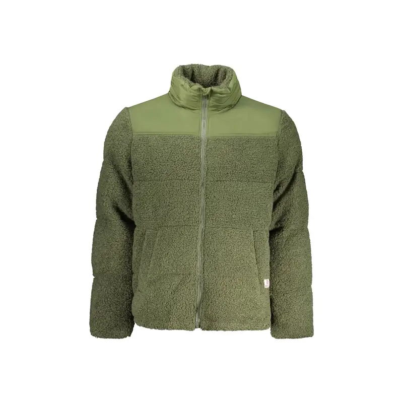 Giubbotto Maniche Lunghe Uomo Verde Zip