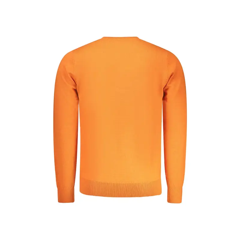 Maglia Uomo Arancione Ricamo miniatura 2