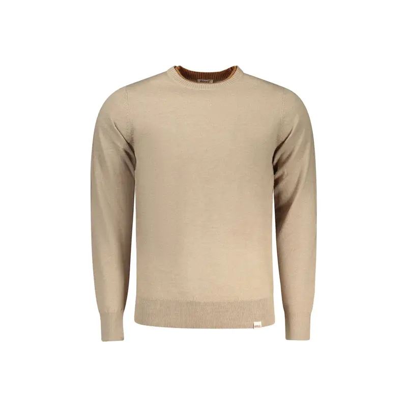Maglia Uomo Beige Logo