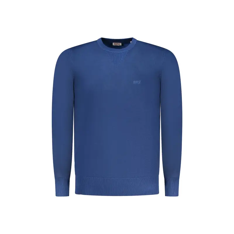 Maglia Uomo Blu Ricamo