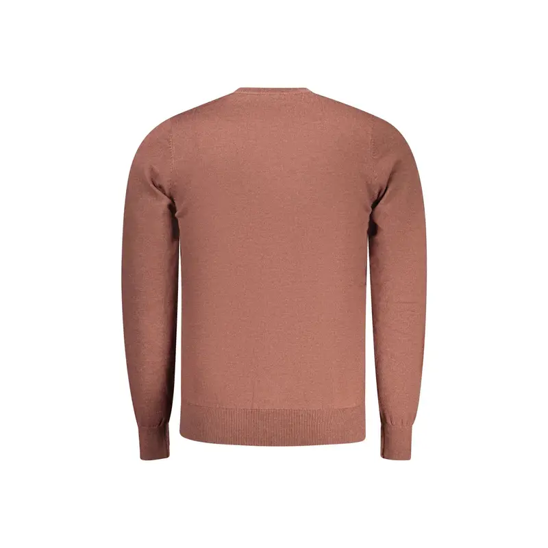 Maglia Uomo Marrone Ricamo miniatura 2