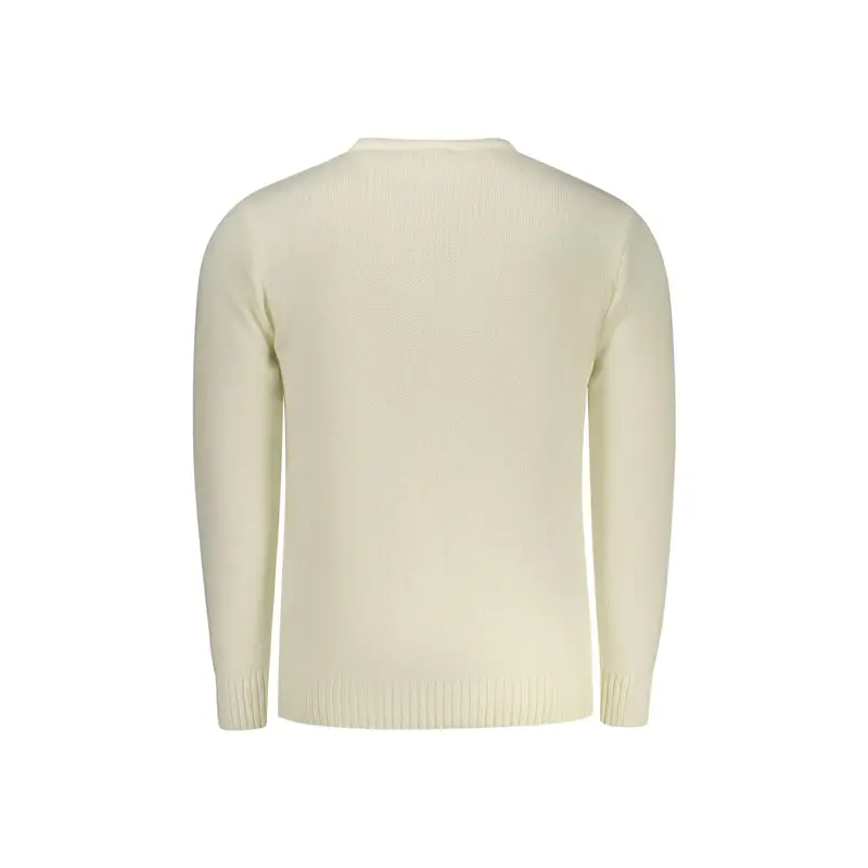 Maglione Uomo Bianco Ricamo miniatura 2