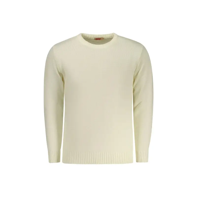 Maglione Uomo Bianco Ricamo