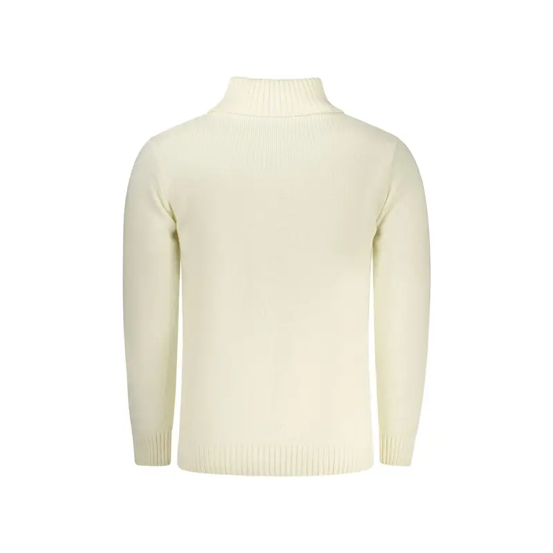 Maglione Uomo Bianco Ricamo miniatura 2