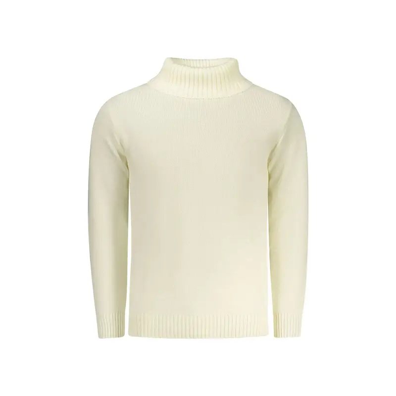 Maglione Uomo Bianco Ricamo