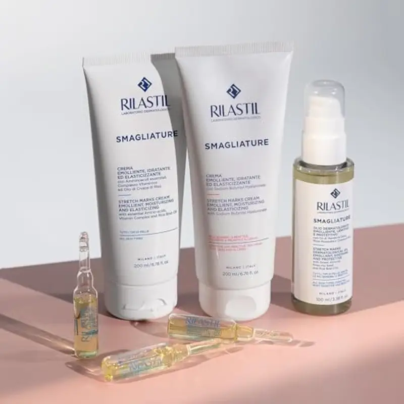 Rilastil Crema Smagliature, Trattamento Contro le Smagliature, Emolliente, Idratante ed Elasticizzante, Confezione da 75 ml miniatura 3