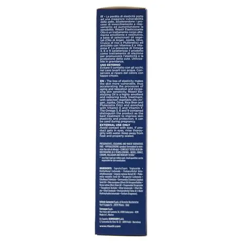 Rilastil Olio Elasticizzante, Trattamento Corpo Emolliente, Protettivo e Restitutivo, Per Pelle Anelastica e Cicatrici miniatura 3