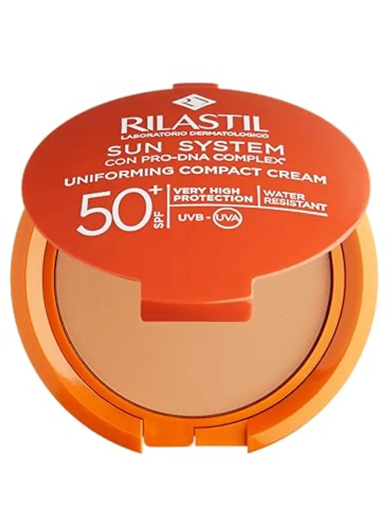 Rilastil Sun system Correttore Colore Dorè, Coprente, Cremoso, SPF 50+, Resistente all'Acqua per Tutti i Tipi Pelle, 10g