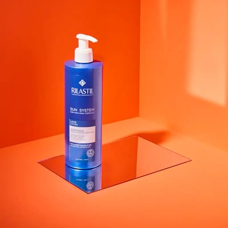Rilastil Sun System Latte Doposole Rinfrescante Viso e Corpo, Emulsione Fluida dalla Texture Leggera, Idratante e Rigenerante, Confezione da 400ml miniatura 2