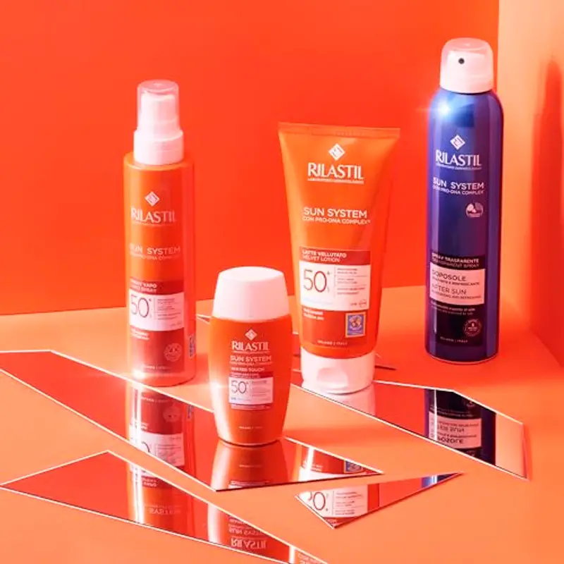 Rilastil Sun System Spray Corpo, Ultra Leggero, Utilizzabile anche su Pelle Bagnata, SPF50, per Tutti i Tipi di Pelle anche Pelle Sensibili, Confezione da 200ml miniatura 2