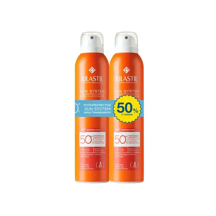 Sun System Spray tocco secco Spf50 2x200ml