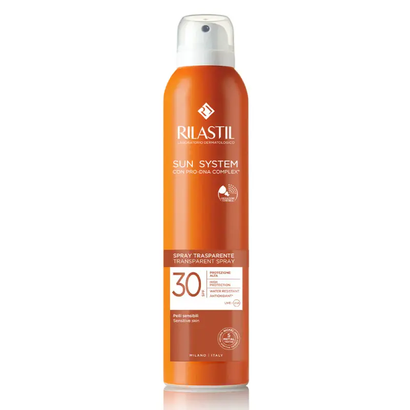 Sun System Spray Trasparente SPF30 - Solari alta protezione